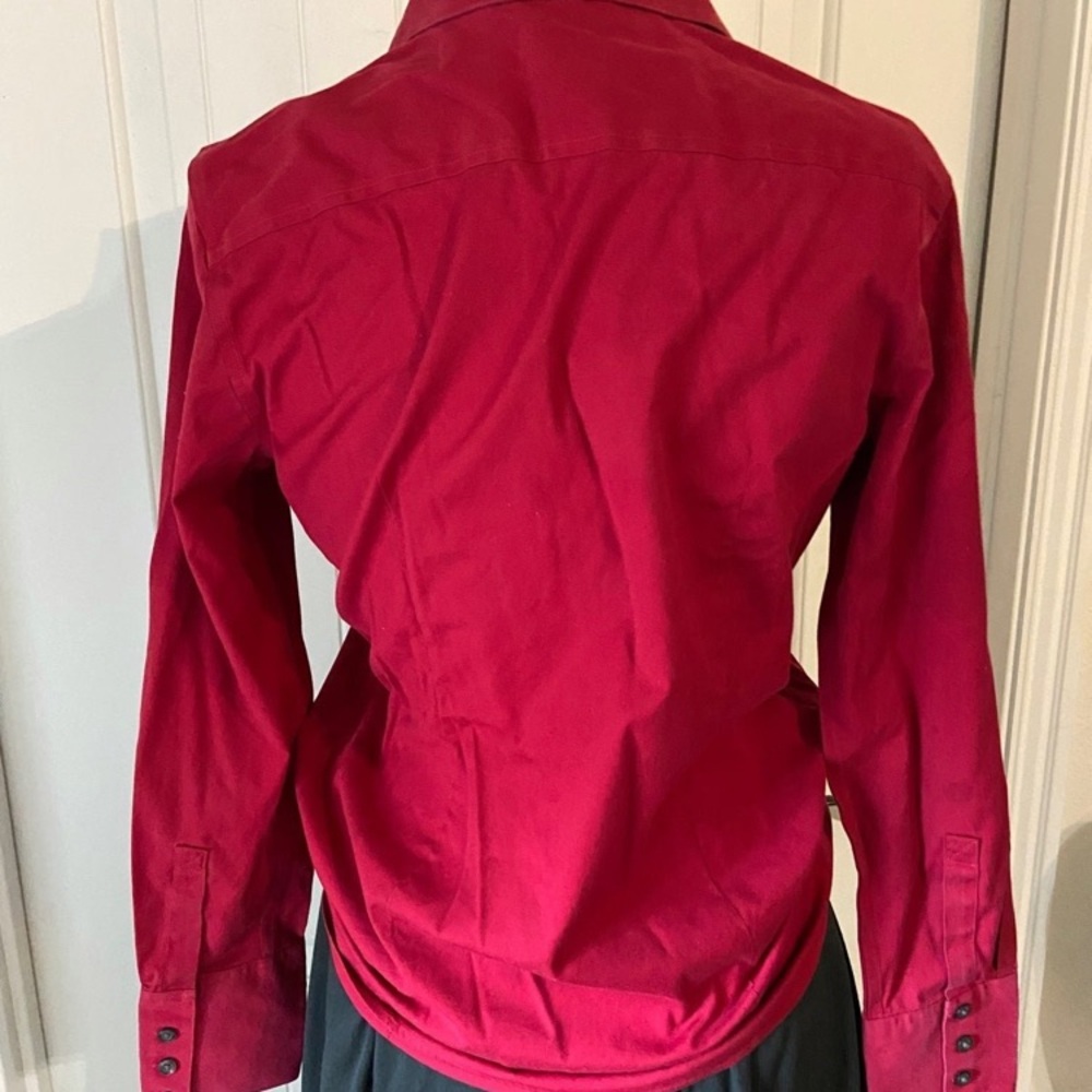 Eddie Bauer dressshirt in burgundy